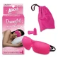 Набір для сну Mack's маска Shut - Eye Shade Dreamgirl 2021-93, беруші SafeSound For Her + дорожній мішок