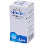 Офтаквикс кап. глаз. 5 мг/мл фл. с капельницей 5 мл: цены и характеристики