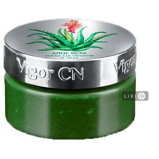 Маска для обличчя Vigor Cosmetique Naturelle Алое вера зволожуюча антистресова, 50 мл