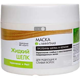 Маска Dr.Sante Рідкий Шовк Зміцнення і ріст 1000 мл