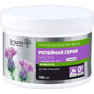 Маска Dr. Sante Реп'яхова серія 500 мл
