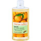 Масло Fresh Juice Tangerine & Cinnamon + Macadamia oil для ухода и массажа, 150 мл