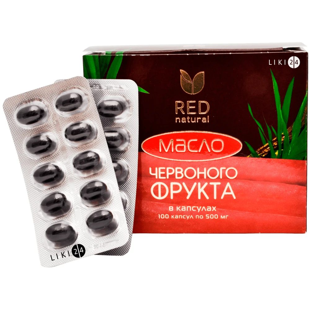 Олія червоного фрукта Жаклін Плюс ампули 0.5 г 100 шт: ціни та характеристики