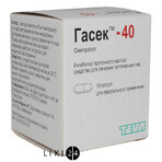 Гасек-40 капс. 40 мг фл. №14: цены и характеристики