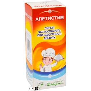 Апетистим сироп фл. 125 г