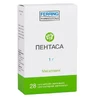 Пентаса суп. ректал. 1000 мг, + 28 напальчників №28