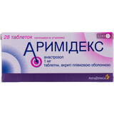 Аримидекс табл. п/плен. оболочкой 1 мг №14