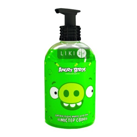 Детское жидкое мыло для рук Angry Birds Мистер Свин 350 мл