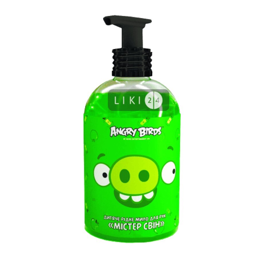 Детское жидкое мыло для рук Angry Birds Мистер Свин 350 мл: цены и характеристики