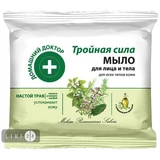Тверде мило Домашній Доктор для обличчя і тіла Потрійна сила, 70 г