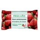 Твердое мыло Fresh Juice Strawberry & Cream, 75 г