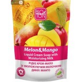 Рідке крем-мило Bioton Cosmetics Диня та манго 1000 мл запаска