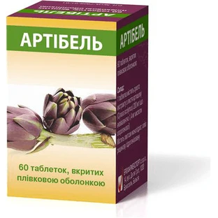 Артибель табл. п/плен. оболочкой 200 мг банка п/п, в коробке №60