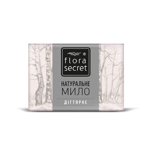 Дігтярне мило Flora Secret ручної роботи, 75 г