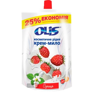 Крем-мыло Olis Земляника, 500 мл