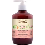 Крем-мило Green Pharmacy Мигдаль і вівсяне молочко, 460 мл