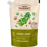 Рідке мило Green Pharmacy Оливка і годжі, 460 мл дой-пак