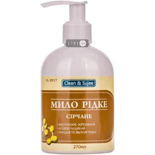 Жидкое мыло Clean & Sujee серное, 270 мл