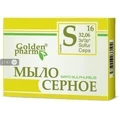 Твердое мыло Голден-Фарм серное, 70 г