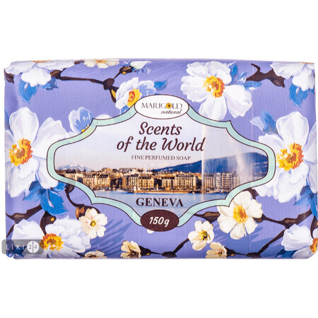 Твердое мыло Marigold Natural Scents of the World Женева, 150 г