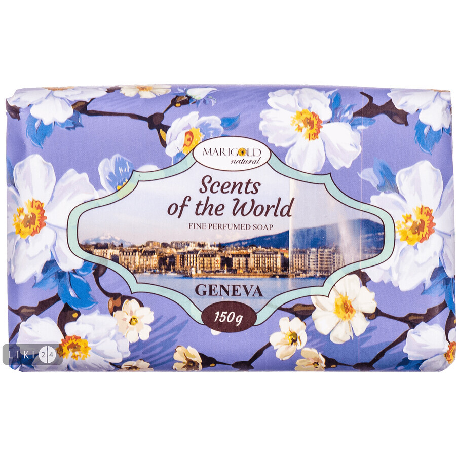 Твердое мыло Marigold Natural Scents of the World Женева, 150 г: цены и характеристики