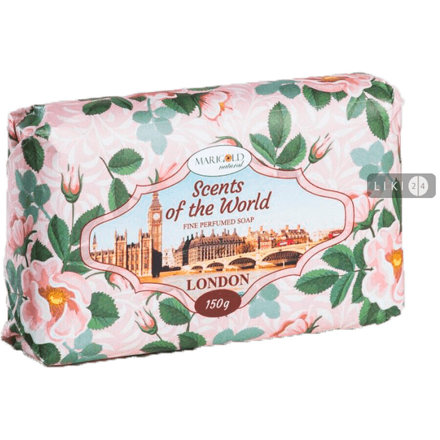 Твердое мыло Marigold Natural Scents of the World Лондон, 150 г: цены и характеристики