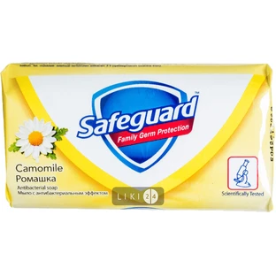 Антибактериальное мыло Safeguard Ромашка, 90 г