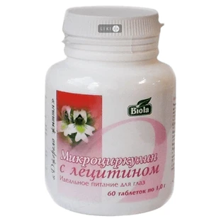 Мікроциркулін з лецитином таблетки 1 г, №60