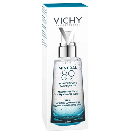 Ежедневный гель-бустер Vichy Mineral 89 усиливает упругость и увлажнение кожи лица, 50 мл: цены и характеристики