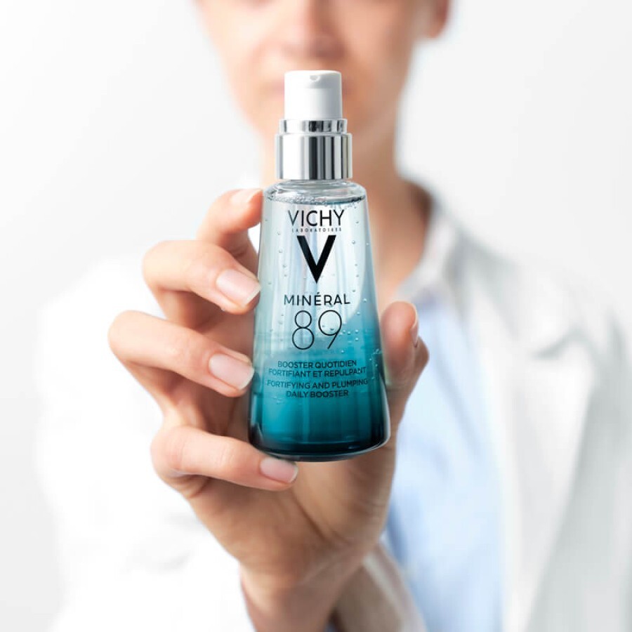 Щоденний гель-бустер Vichy Mineral 89 підсилює пружність і зволоження шкіри обличчя, 50 мл: ціни та характеристики