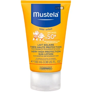 Мінеральний сонцезахисний крем Mustela Sun Pange SPF50 + 100 мл