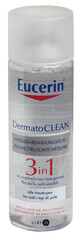 Мицеллярная жидкость Eucerin DermatoClean для снятия макияжа 3  в 1, 200 мл
