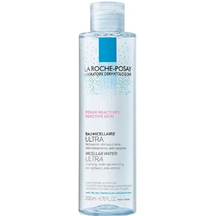 Міцелярна рідина La Roche-Posay Micellar Water Ultra Reactive Skin для гіперчутливої шкіри обличчя, 200 мл