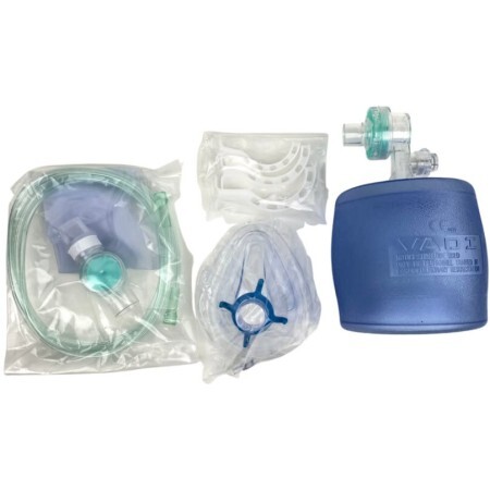 Мешок дыхательный Medicare типа Амбу для взрослых, одноразового использования