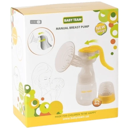 Молоковідсмоктувач Baby Team (0010), ручний: ціни та характеристики