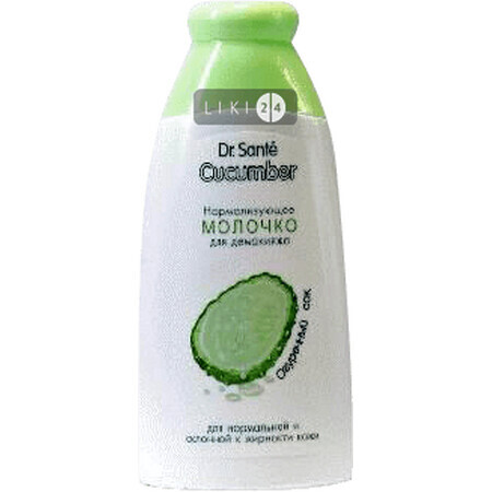 Молочко нормализующее "dr.sante cucumber balance control" для демакияжа 150 мл