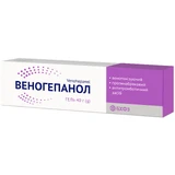 Веногепанол гель туба 40 г