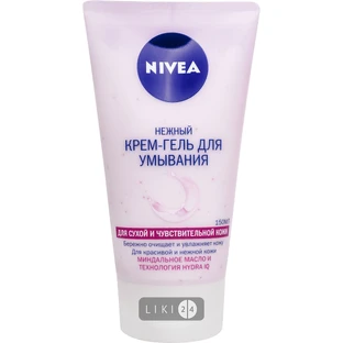 Крем-гель для умывания Nivea Нежный для сухой и чувствительной кожи 150 мл
