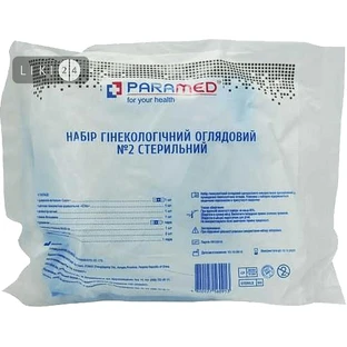 Набор гинекологический смотровой тм "paramed" стерильный №2
