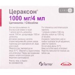 Цераксон р-р д/ин. 1000 мг амп. 4 мл №5: цены и характеристики