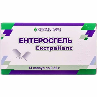 Энтеросгель Экстракапс капс. 0,32 г №14