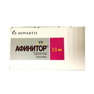 Афинитор табл. 2,5 мг блистер №10