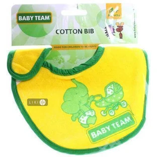 Нагрудник для детей "baby team" 6501, на липучке