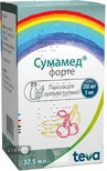 Сумамед Форте пор. д/орал. сусп. 1500 мг фл. 37,5 мл, +калібр. шприц та ложечка