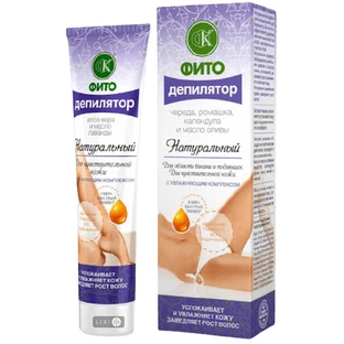 Фітодепілятор Fito Косметик череда, ромашка, календула і масло оливи, 100 мл
