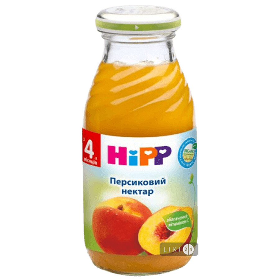 Персиковый нектар HiPP 200 мл: цены и характеристики