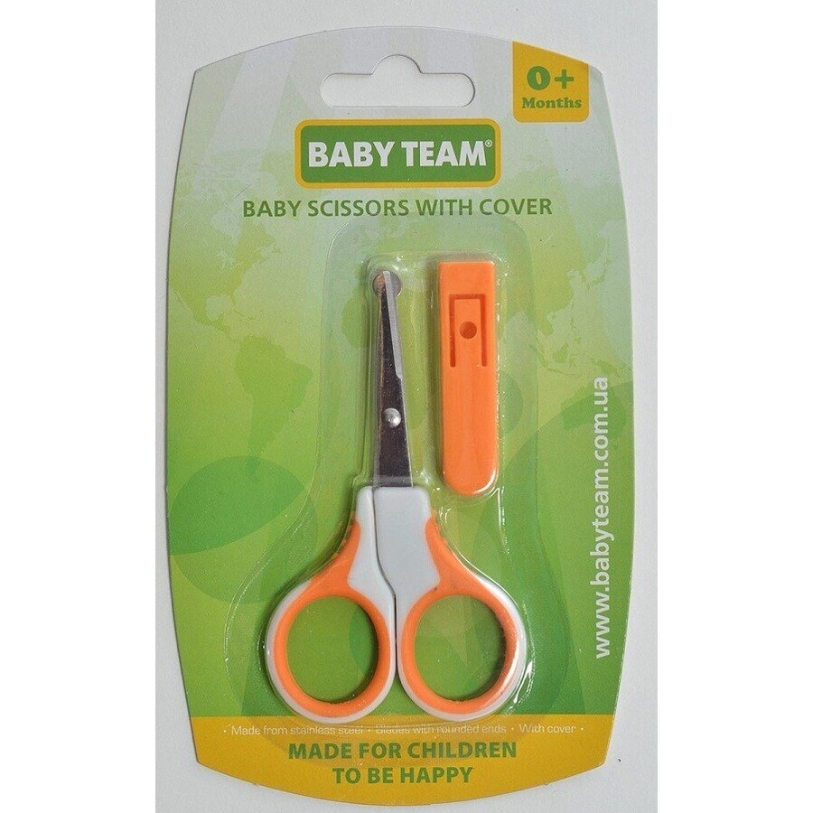 Ножиці дитячі "baby team" 7102, с чехлом: ціни та характеристики