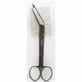 Ножиці медичні Surgiwelomed 21-1979 по Lister для розрізання пов&#39;язок, з гудзичком, зігнуті, 14 см
