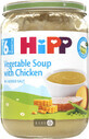 Ограничний овощной суп HiPP С курицей с 6 месяцев 190 г