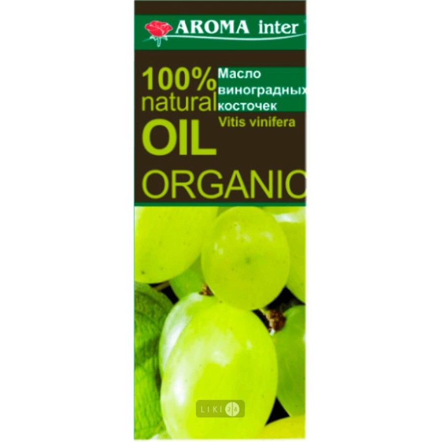 Олія для тіла Aroma Inter Кісточок винограду 115 мл: ціни та характеристики